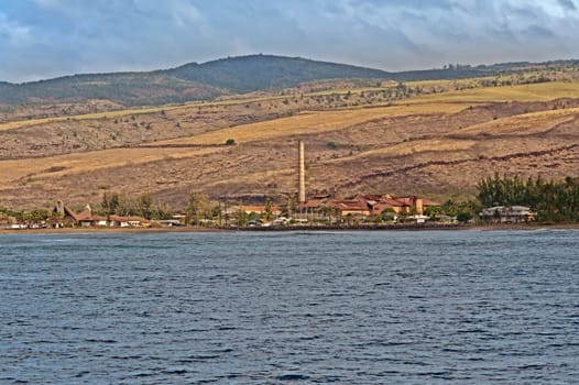 The lold sugar mill on the island of Kauai, Hawaii