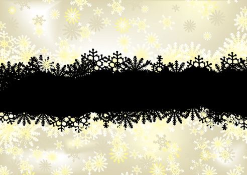 Modern classical christmas background with space for your text