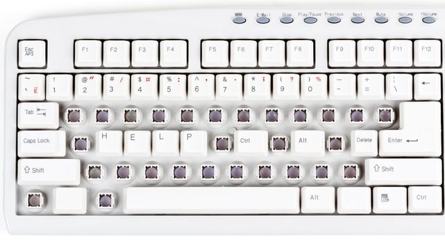 help me on the floor partially disassembled keyboard
