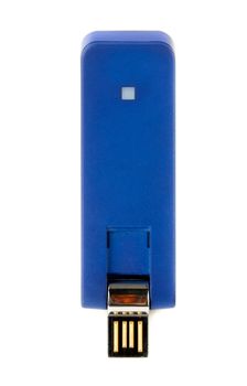USB modem is isolated on a white background