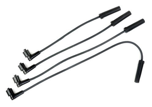 Set of silicone high-wire motor on a white background