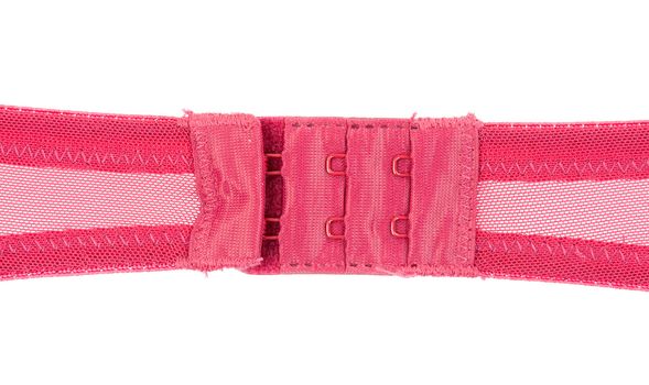 bra buckle isolated on white background