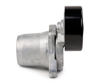 New Car tension roller isolated on white background