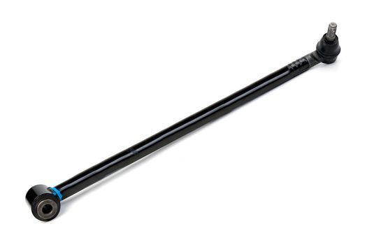 Automotive new tie rod, isolate on white
