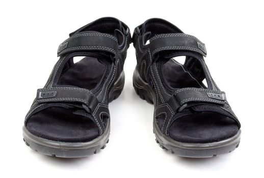 Man's sport shoes isolated on a white background