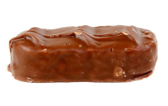 Appetizing chocolate isolated on white background