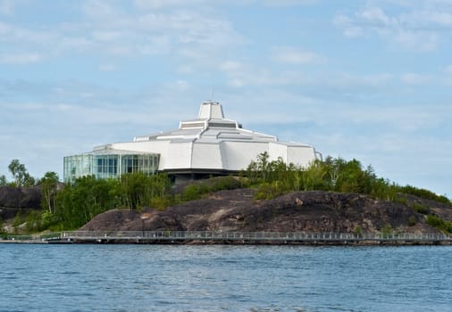 View on science center North in Sudbury Ontario Canada