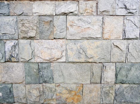 Background of stone wall made with blocks