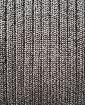 Close-up of knitted texture