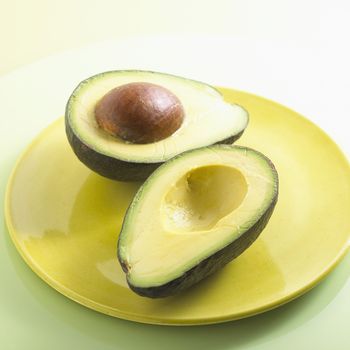 Halved Avocado