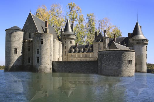 photo of a historic castle in France