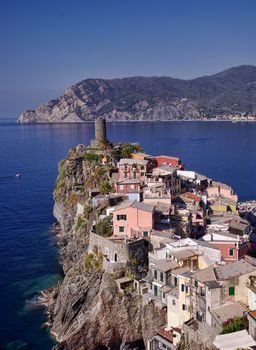 Vernazza village in Cinque Terre, Italy