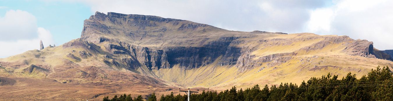 The Old Man Of Storr Panorama Isle of Skye Highland Scotland, United Kingdom