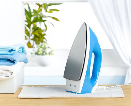 blue iron laundry tool for smart housework