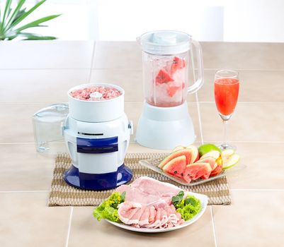 electric multiple purpose blender machine