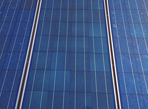 Solar panel texture, close up image