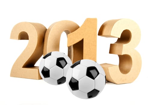 2013 in numbers and a soccer ball