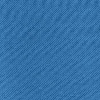 Closeup on a Blue Sport Jersey Mesh Textile