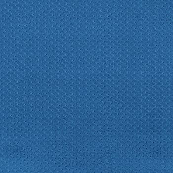 Closeup on a Blue Sport Jersey Mesh Textile