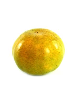 orange isolated on a white background