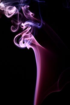 smoke abstract background macro close up