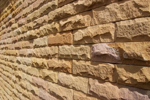 Sand stone wall surface, background of decorate