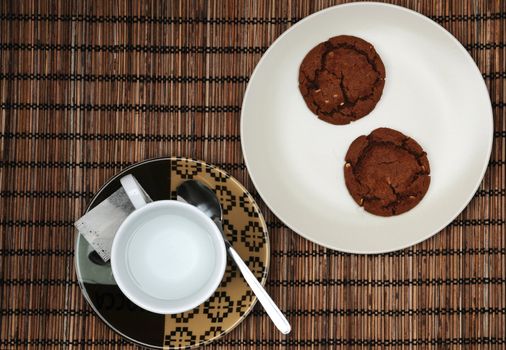 Tea and cookie