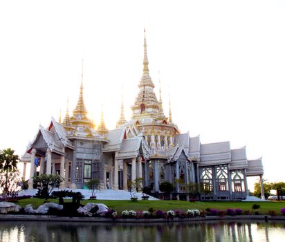 acient temple building in Thailand