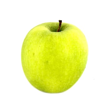 Green Apple on white background