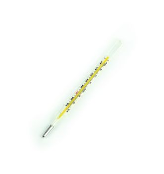 a thermometer isolated on the white background