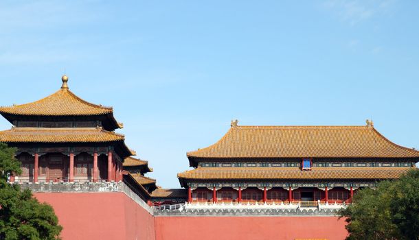 Palace Forbidden city in Beijing, China