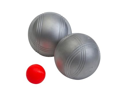 Petanque metallic ball the international sport games