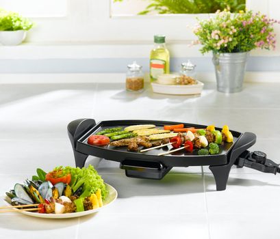 Electric barbecue and grill stove great for your party
