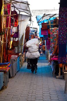 Locals get ready for a huge market in Guatemala.