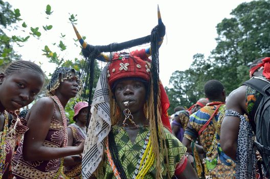 Africa, Africans, men, man, women, woman, horns, dance, to dance, party, tradition, culture, ritual, rite, Senegal, will mark, masks, joy, people,dancer