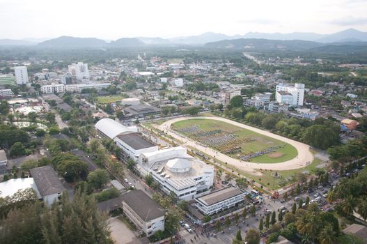 youth center public sport field of yala city, thailand