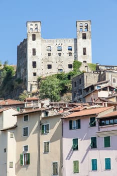 Italy, Liguria Region, Dolceacque Medieval castle, Doria family, 13th century