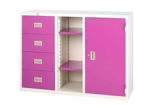 Closet in violet cute useful and hard to find a colorful furniture 