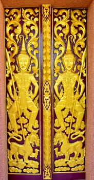 Temple doors.