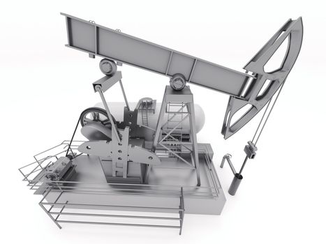 Pumpjack is the overground drive for a reciprocating piston pump in an oil well