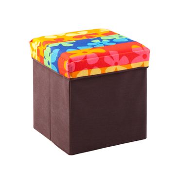 Beautiful and useful stool, inside is the box that you could keeping things