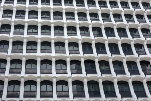 skyscraper windows background in Hong Kong 