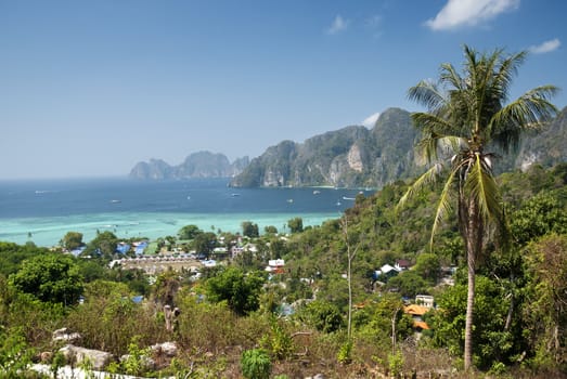 ko phi phi island in south thailand