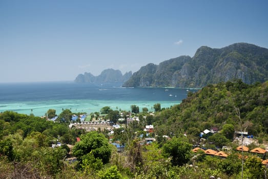 ko phi phi island in south thailand