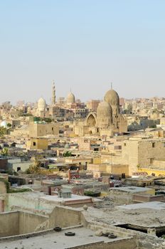 view of cairo old town in egypt