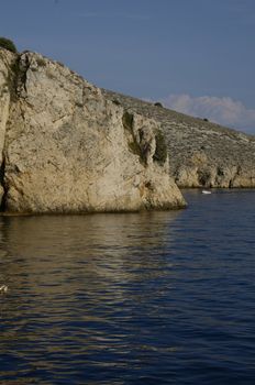 Croatia - beautiful Mediterranean coast landscape in Dalmatia