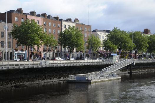 A beautiful scene in Dublin, the beautiful capital of Iteland