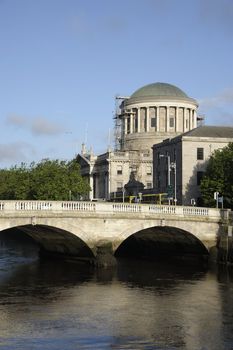 A beautiful scene in Dublin, the beautiful capital of Iteland