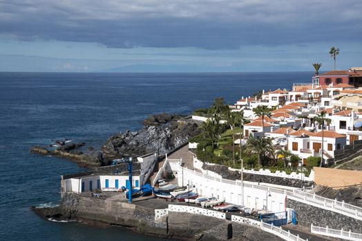 The place los gigantes on the spanish island of Tenerife