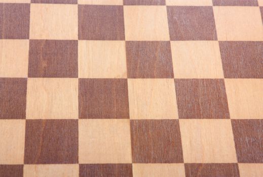 the chess board as background clouse-up